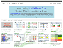 Tablet Screenshot of beachtech.com